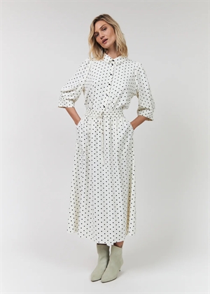 Akane dot midi skirt Offwhite Lollys Laundry 